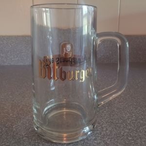 Bitburger The Standard Glass Beer Stein